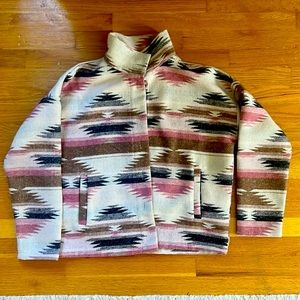 Shop Stevie Eldora Jacket Pink Aztec Size Small